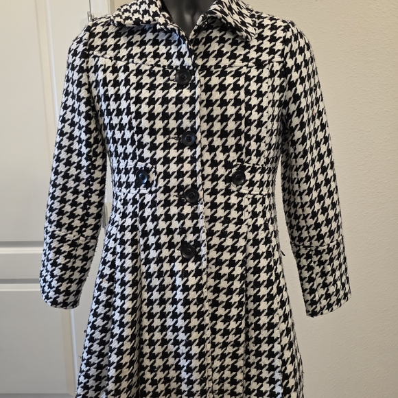 George Other - Stylish Houndstooth Coat